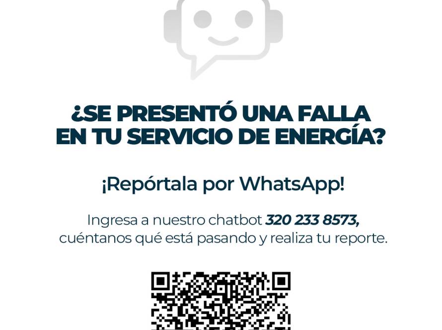 ¿Se presento una falla en tu servicio de energía ?